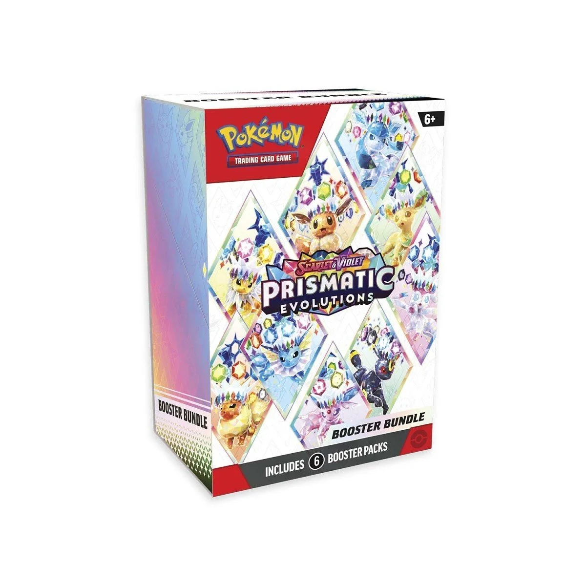 Scarlet & Violet 8.5 Prismatic Evolutions Booster Bundle (6 Packs)