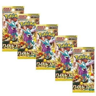 Korean Scarlet & Violet Wild Force Booster Pack