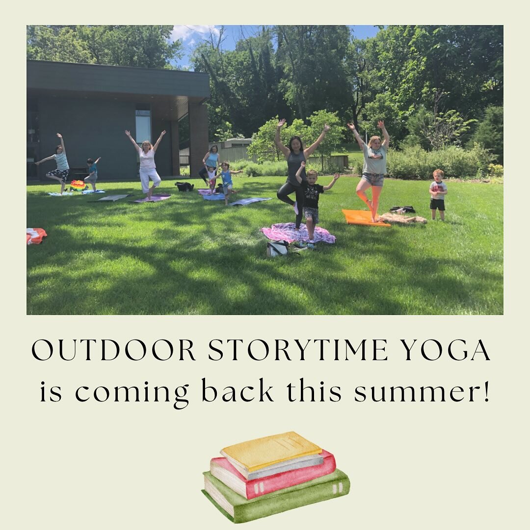 Thinking about Savasana  beneath a shady tree, 
under a blue sky, 
with all of YOU
to brighten up this damp, gray, January day!

Excited to have some dates set for a few locations of outdoor Storytime yoga this summer! Stay tuned 🎉