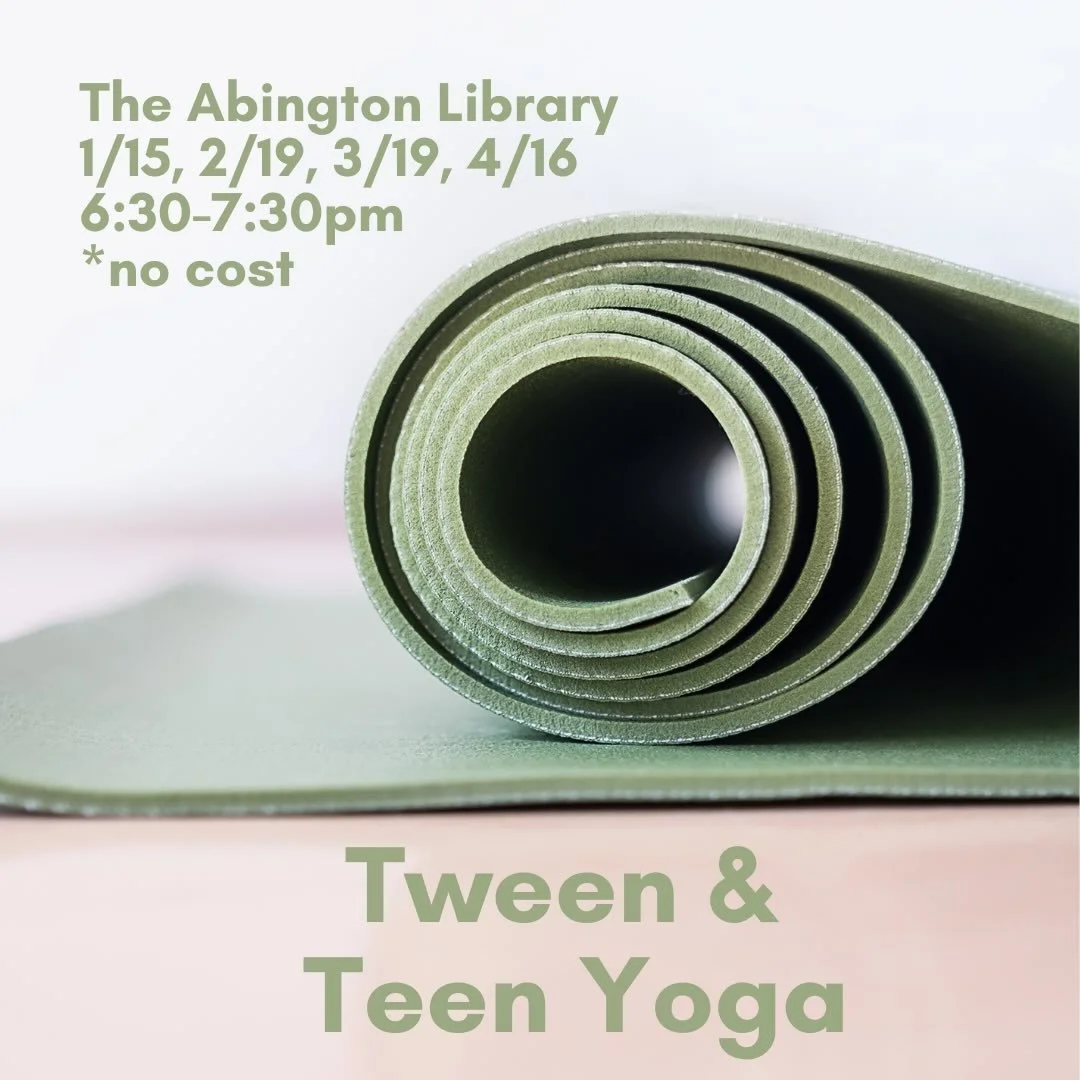 Looking ahead to 2026 programming 🎉 

We&rsquo;ve received many requests for tween &amp; teen classes and we&rsquo;re thrilled to bring them to the Abington Library once per month from January through April!

You can register through the Abington Li