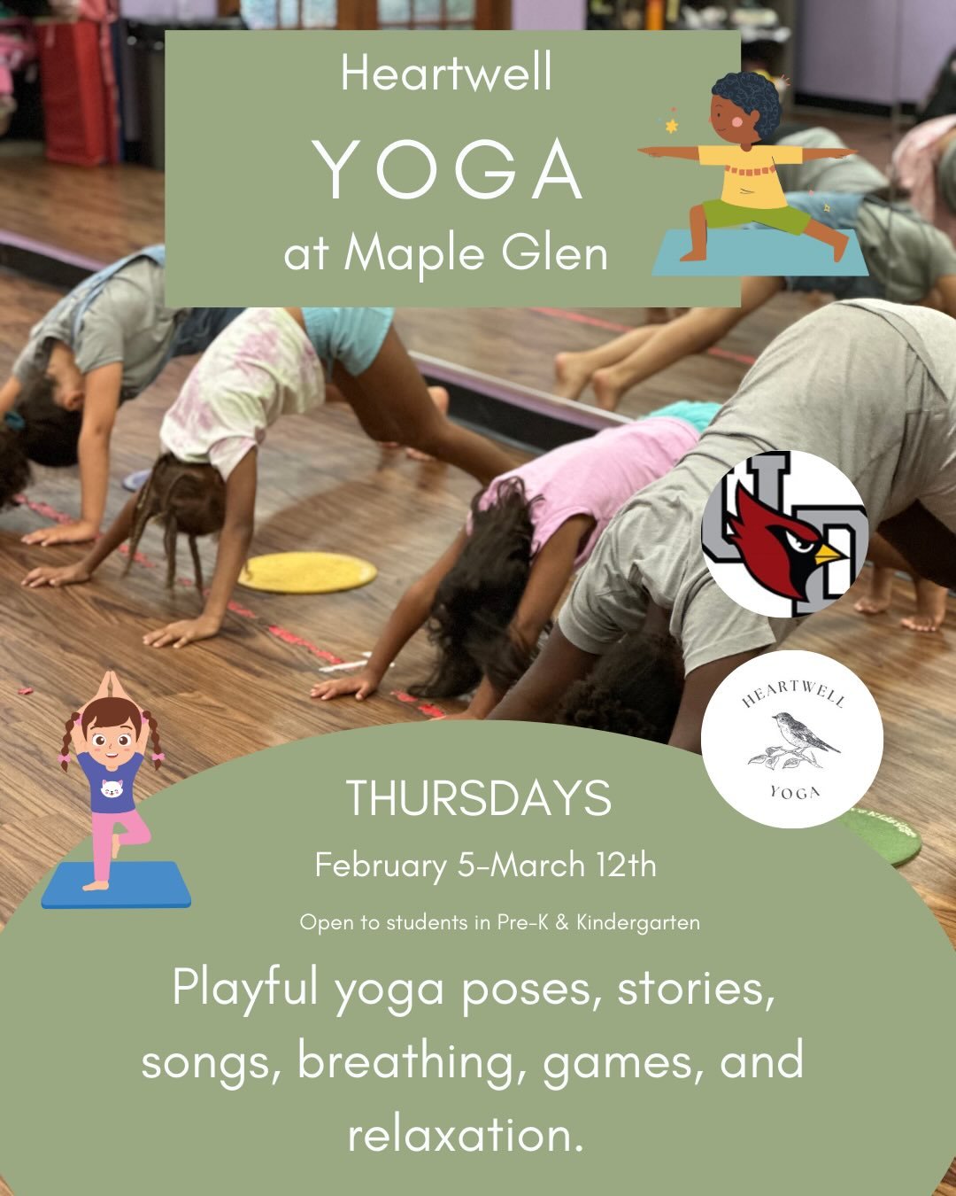 Some of our winter after school programs began this week! 

✨ 4-6 cozy weeks
✨A soft place to land after school
✨ space to decompress, move our bodies, breathe deeply, and learn tools for managing stress and big feelings.
✨ Yoga, mindfulness, and con