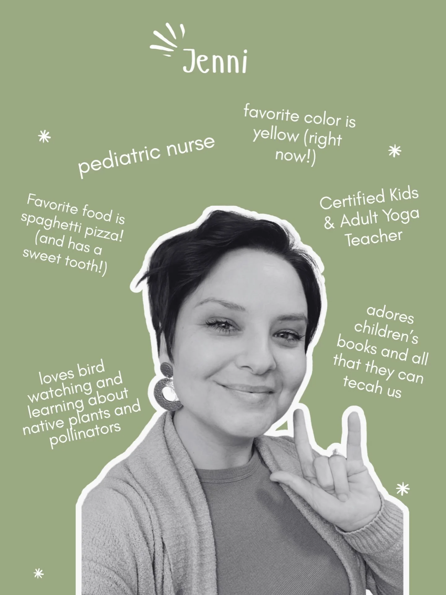 I think Jenni and I probably have the same camera roll: books, plants, birds, and our own kids 😊 

✨ You can find Jenni teaching preschool classes, Storytime Yoga, family yoga, and our upcoming series at @stoneleighgarden starting next week! ✨ 

Jen