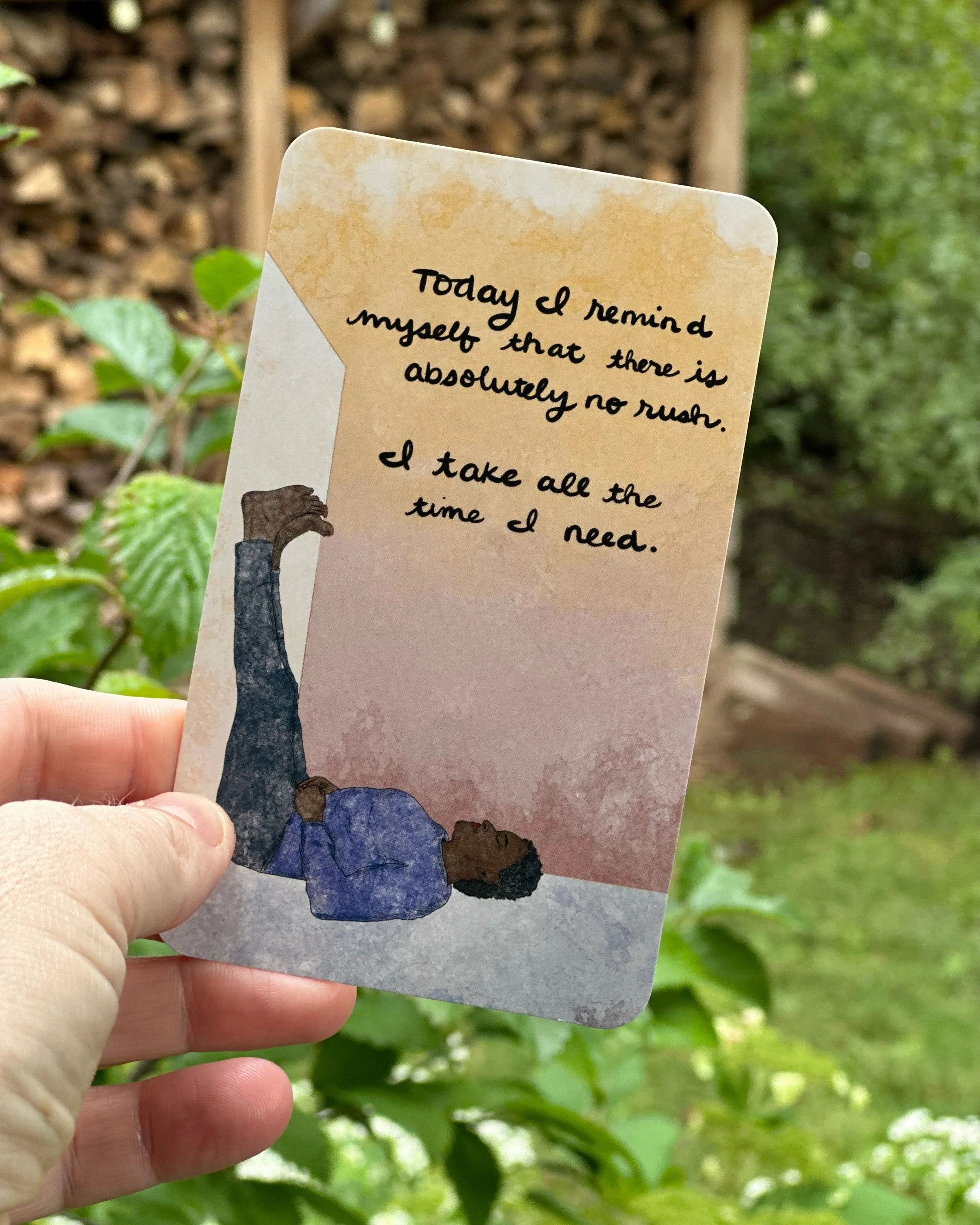 Certainly not all the time, but sometimes? Maybe you need this Friday reminder also ❤️

*Card is from @transcending_trauma_with_yoga deck