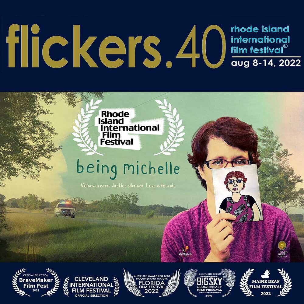 We are excited to announce that Being Michelle will screen at Flickers Rhode Island International Film Festival in August!! #beingmichelle #documentary #filmfestival #disabilityjustice #disabilitypridemonth #filmscreening #rhodeisland