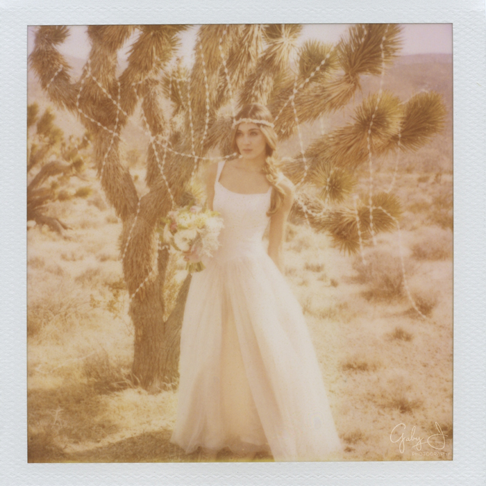 las vegas  inspired shoot polaroid