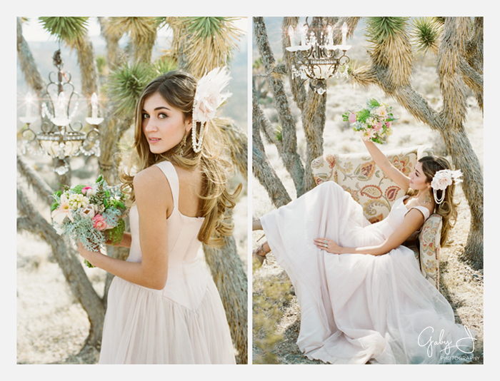 las vegas desert inspired bridal shoot rustic shabby chic