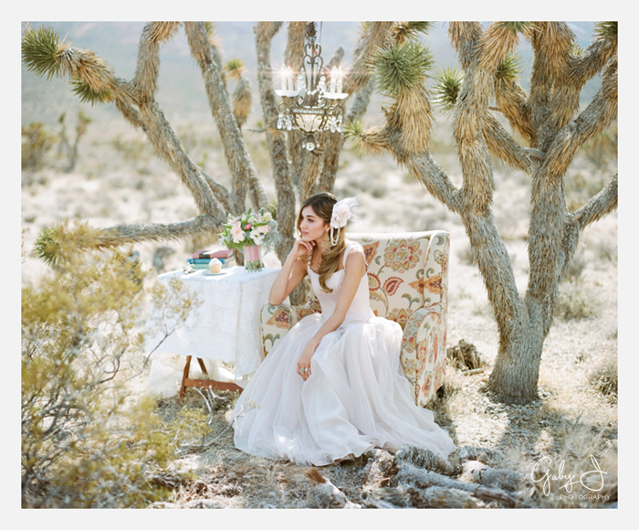 las vegas desert inspired bridal shoot rustic shabby chic