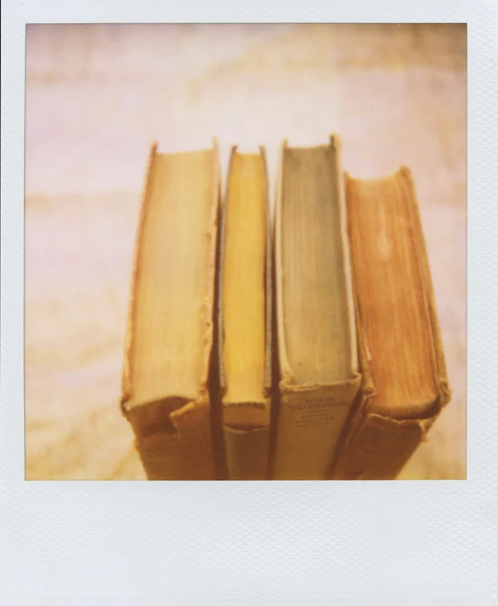gaby j photography vintage books polaroid 06