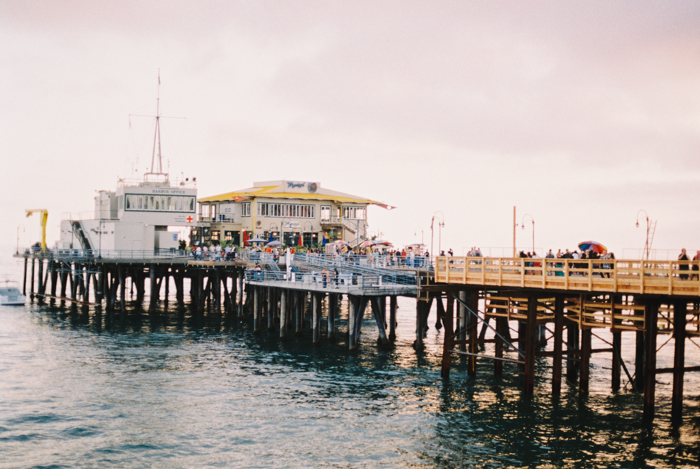 santa monica pier 35mm gaby j 1