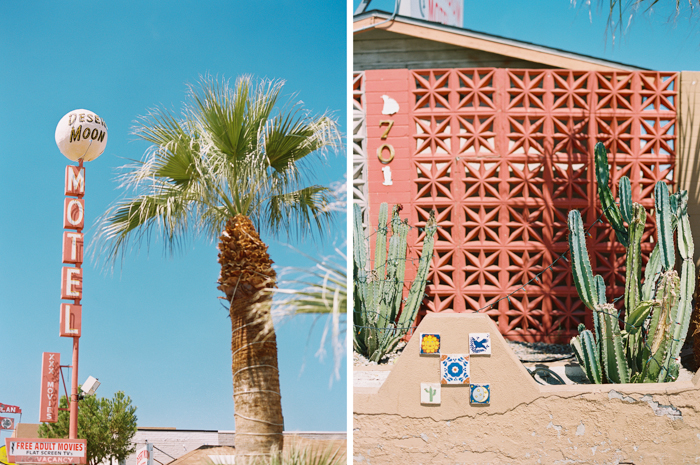 desert moon motel vintage las vegas sign photo