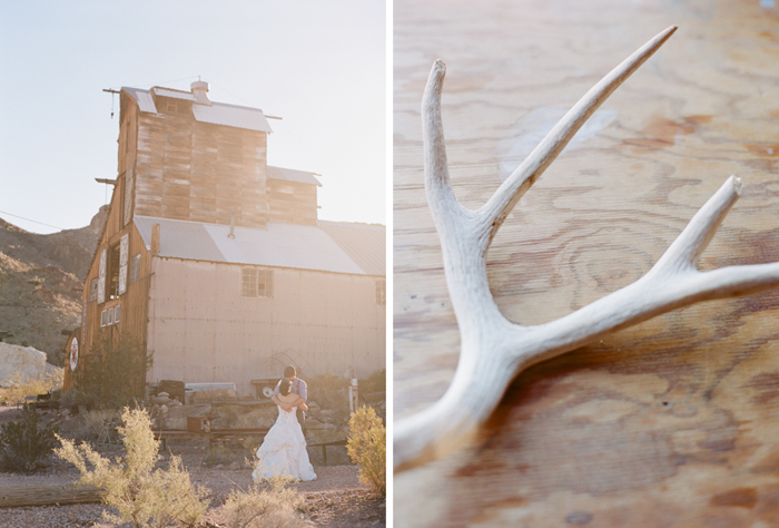 nelson landing ghost town rustic vegas wedding 15