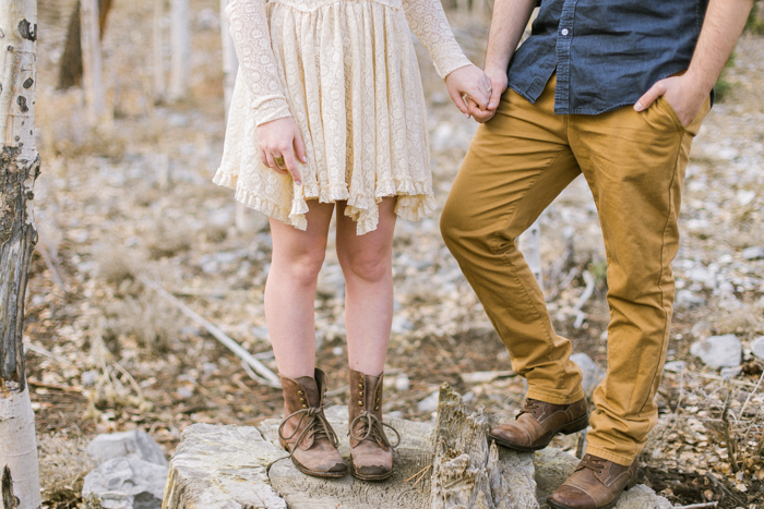 woodsy indie boho engagement clothes