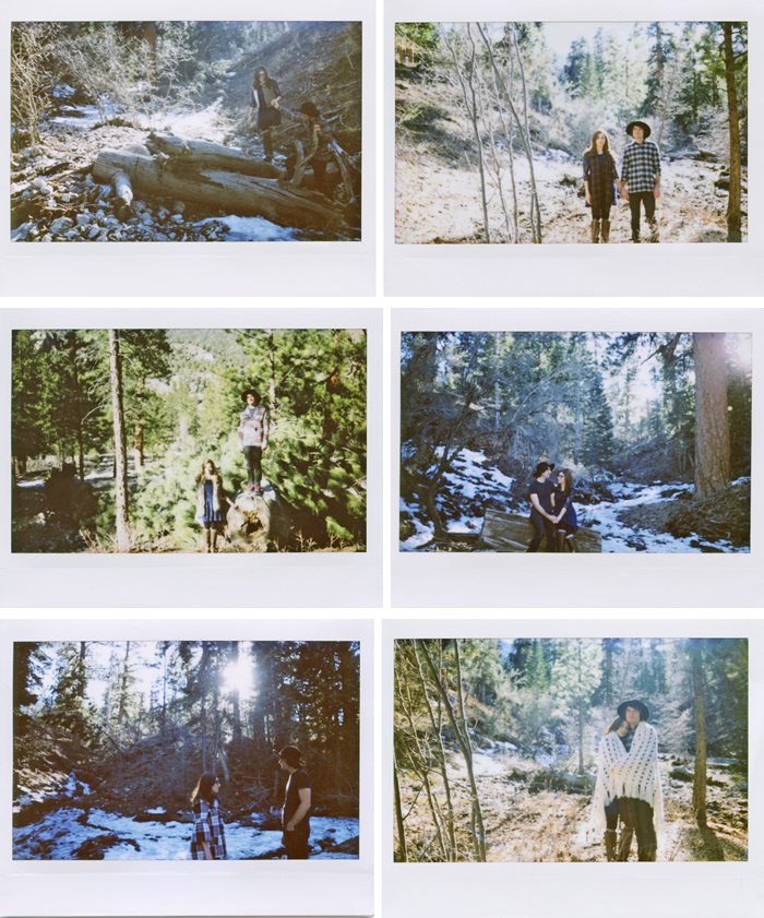 mt charleston las vegas indie engagement polaroid