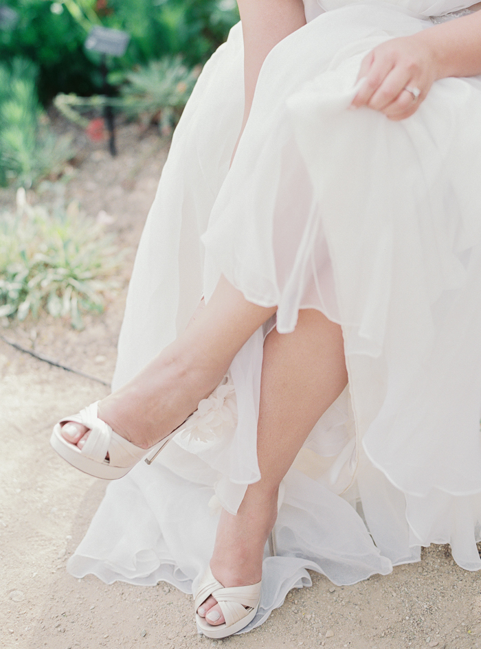 off white bridal heels with feathers