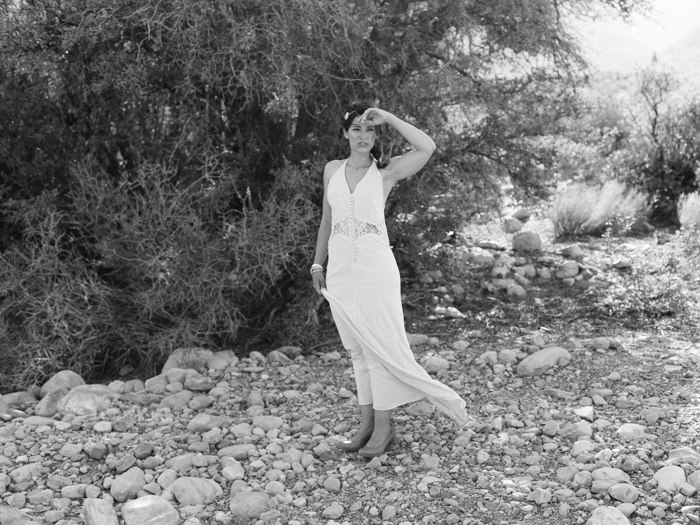 las vegas nature desert engagement photo 2