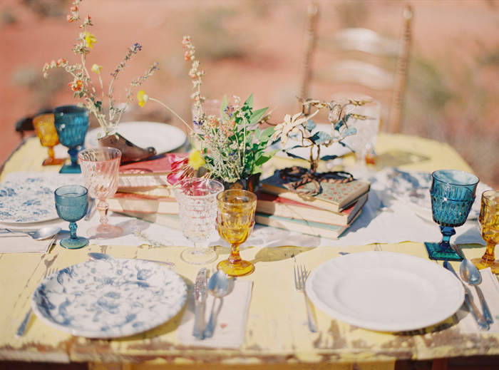 outdoor desert boho reception ideas valley of fire