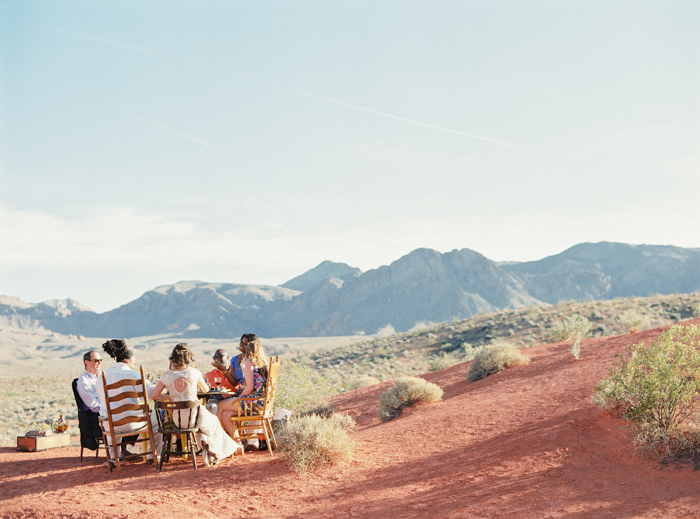 outdoor desert boho reception ideas valley of fire