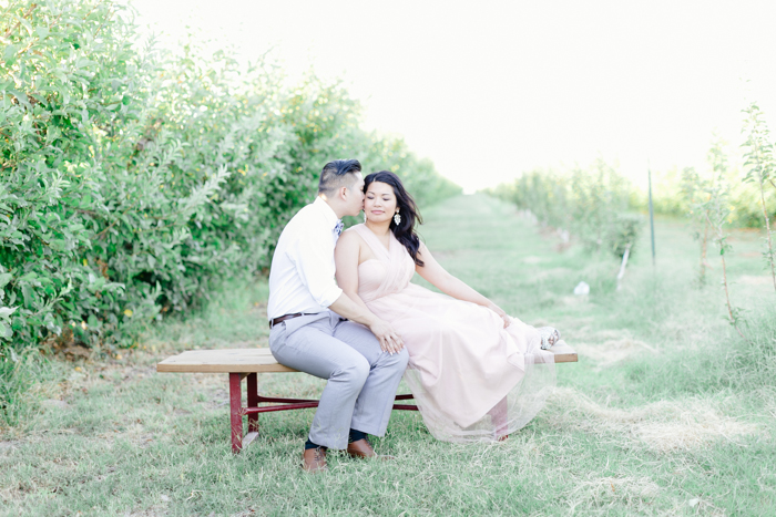 las vegas gilcrease orchard engagement photo 1