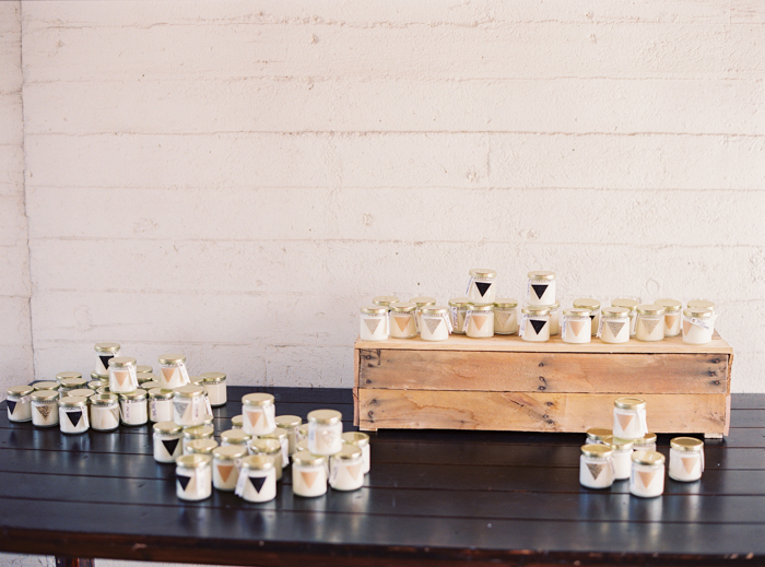 las vegas custom candle wedding favors