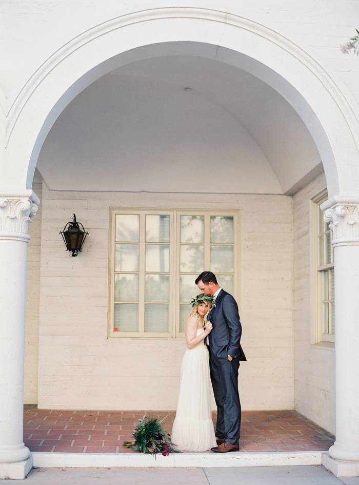 las vegas wedding with boho details historic fifth street school