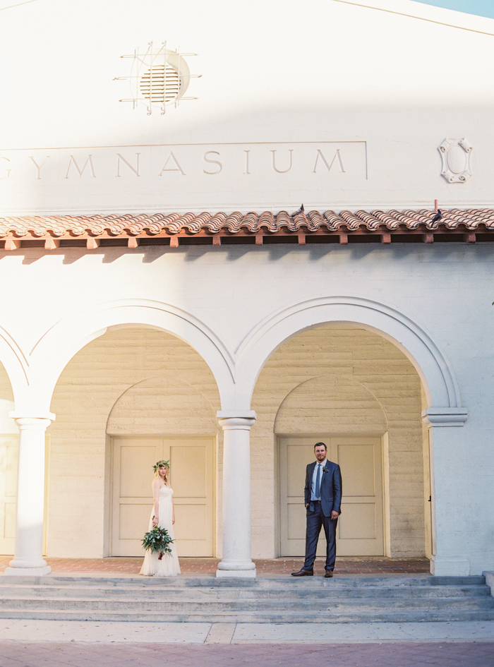 las vegas wedding with boho details historic fifth street school