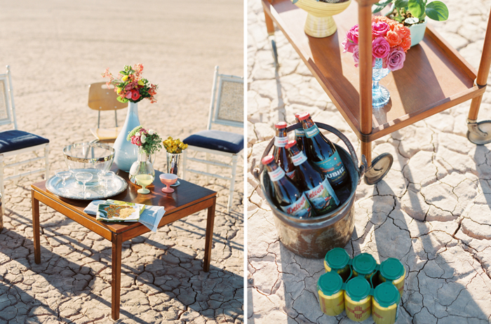 vegas pop up styled desert wedding photo flora pop