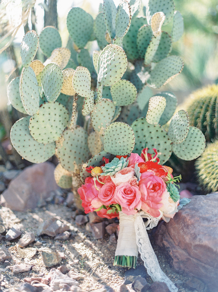 desert inspired wedding bouquet by Layers of Lovely