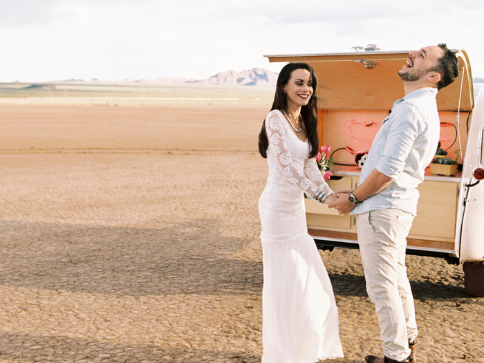 grace loves lace wedding dress in the desert