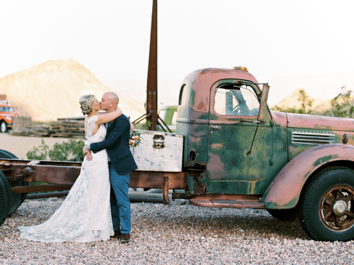 nelson ghost town rustic destination vegas wedding 38