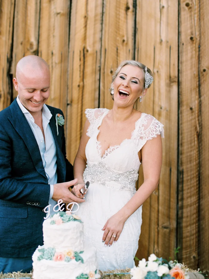 barn wedding in las vegas photo