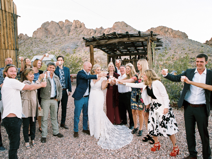 rustic barn wedding in las vegas photo