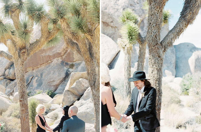 chic joshua tree elopement photo | gaby j photography