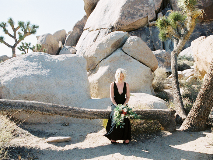 chic joshua tree elopement photo | gaby j photography