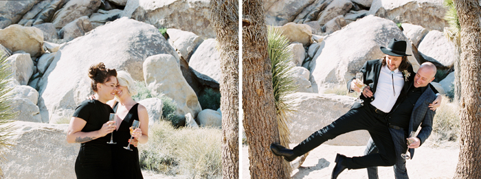 chic joshua tree elopement photo | gaby j photography