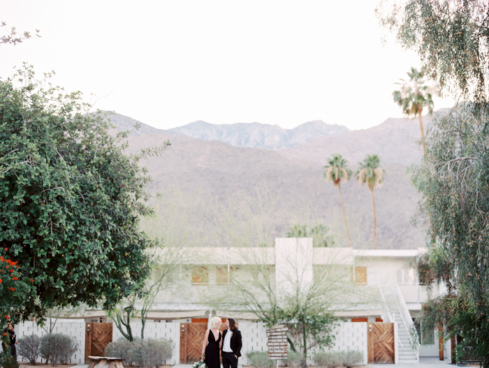 ace hotel palm springs chic elopement photo | gaby j photography