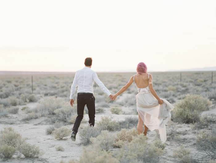 stylish corn creek nv desert elopement | gaby j photography