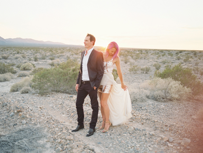 stylish corn creek nv desert elopement | gaby j photography | winona australia wedding dress