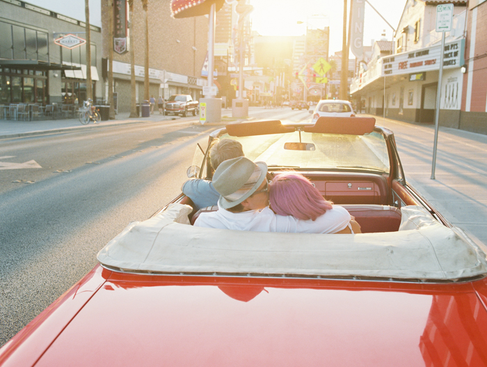 stylish downtown las vegas elopement | gaby j photography