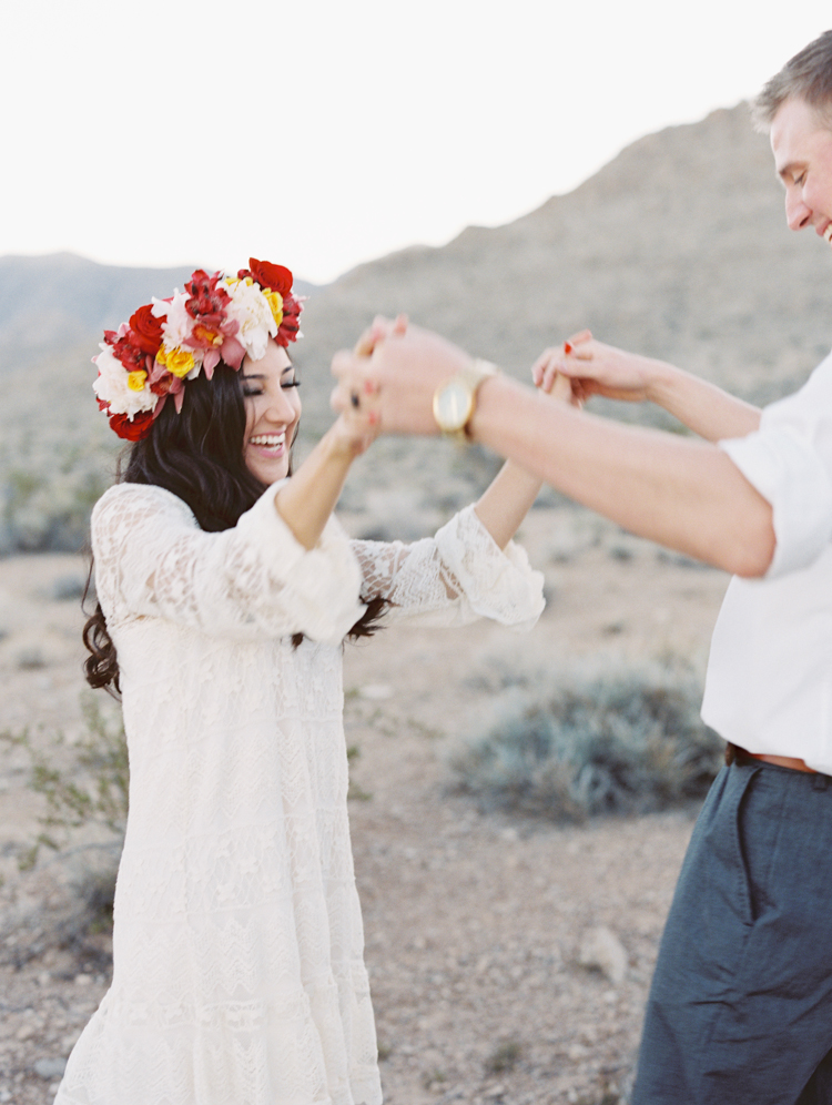 day of the dead inspired engagement session | gaby j photography | las vegas engagement photographer