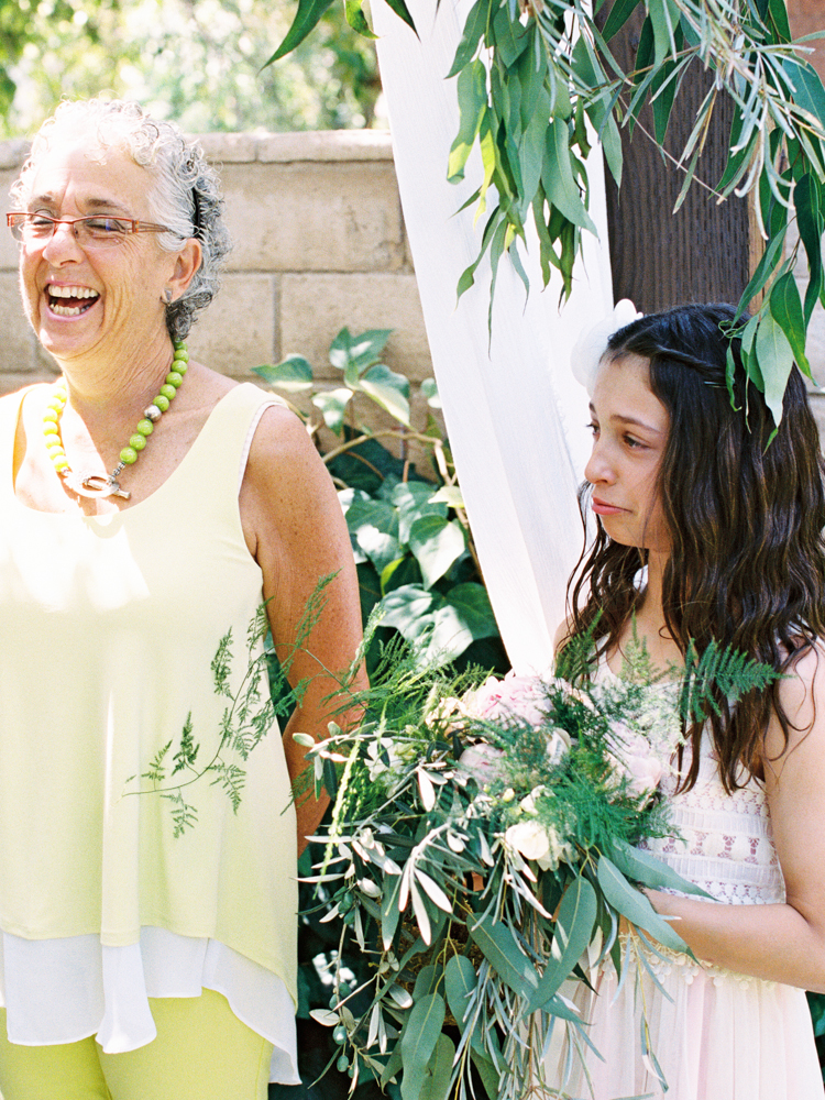 private las vegas estate wedding | backyard garden elopement in las vegas | gaby j photography | flora pop