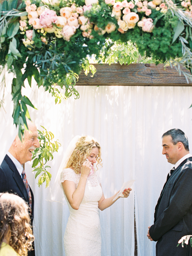 private las vegas estate wedding | backyard garden elopement in las vegas | gaby j photography | flora pop