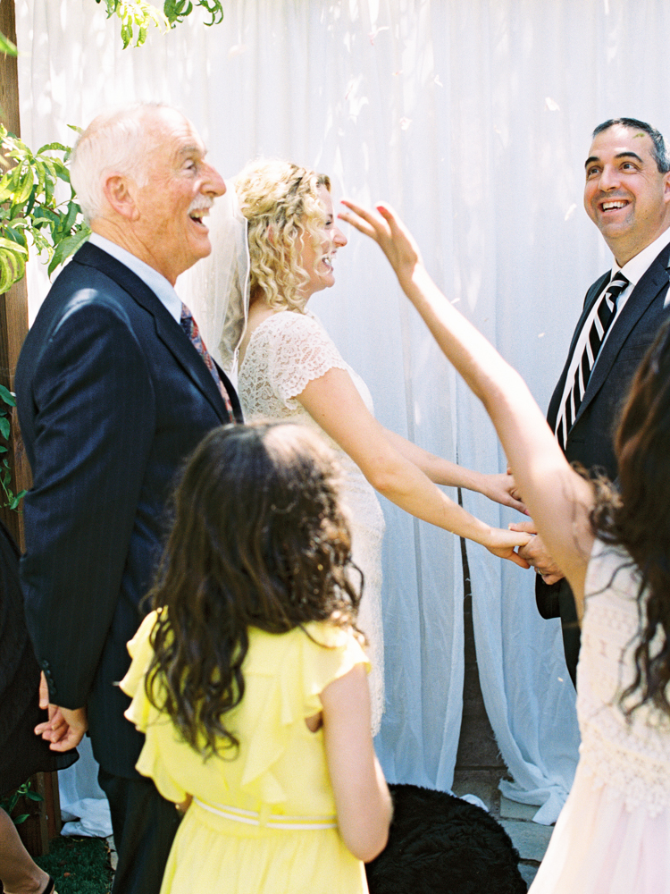 private las vegas estate wedding | backyard garden elopement in las vegas | gaby j photography | flora pop