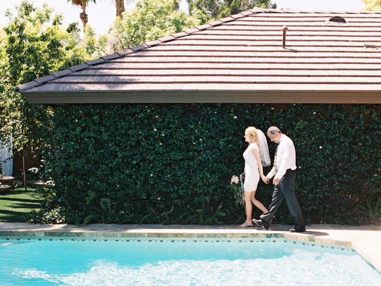 private las vegas estate wedding | backyard garden elopement in las vegas | gaby j photography | flora pop