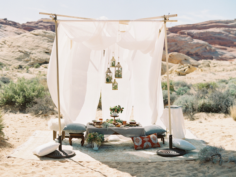 moroccan inspired desert wedding | gaby j photography | desert wedding inspiration with a camel