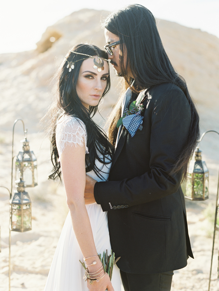 moroccan inspired desert wedding | gaby j photography | desert wedding inspiration with a camel