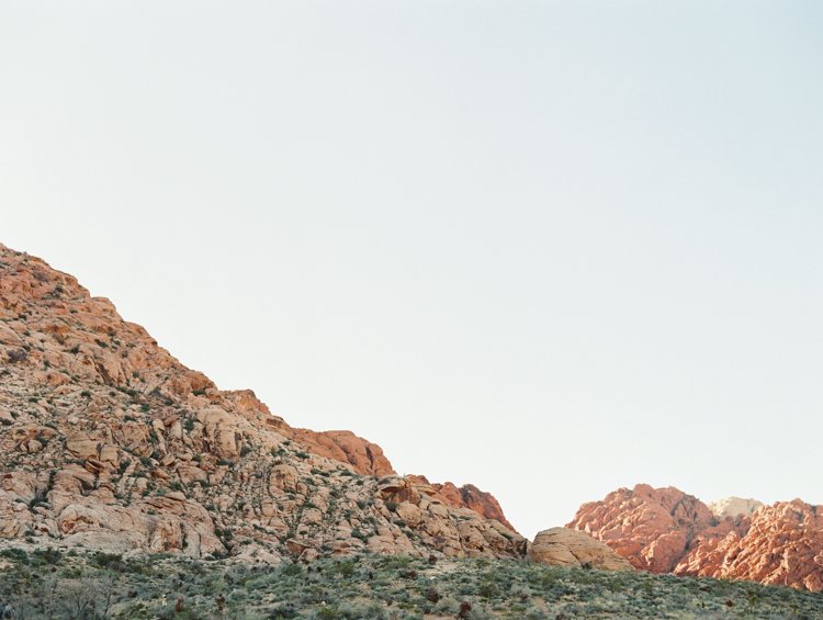 small wedding at red rock canyon national park | desert elopement | gaby j photography | las vegas elopement 