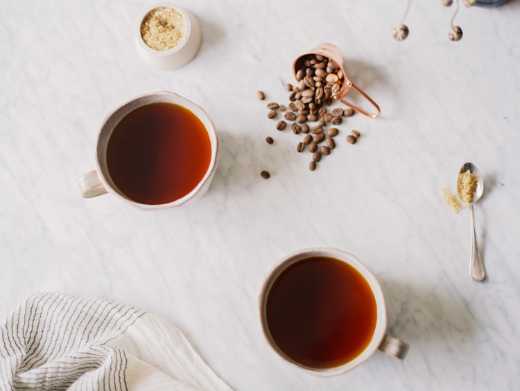 the art of slow living with coffee | gaby j photography | styling by meggan blake