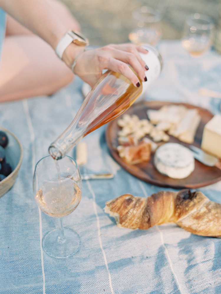 sonoma ca wine tasting picnic | picnic on a vineyard | gaby j photography | sonoma northern california wedding photographer