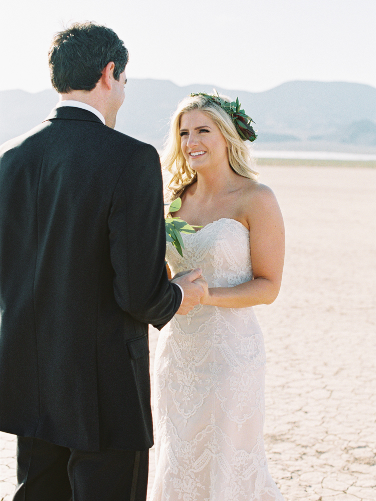 unconventional las vegas wedding | gaby j photography | dry lake bed wedding photo