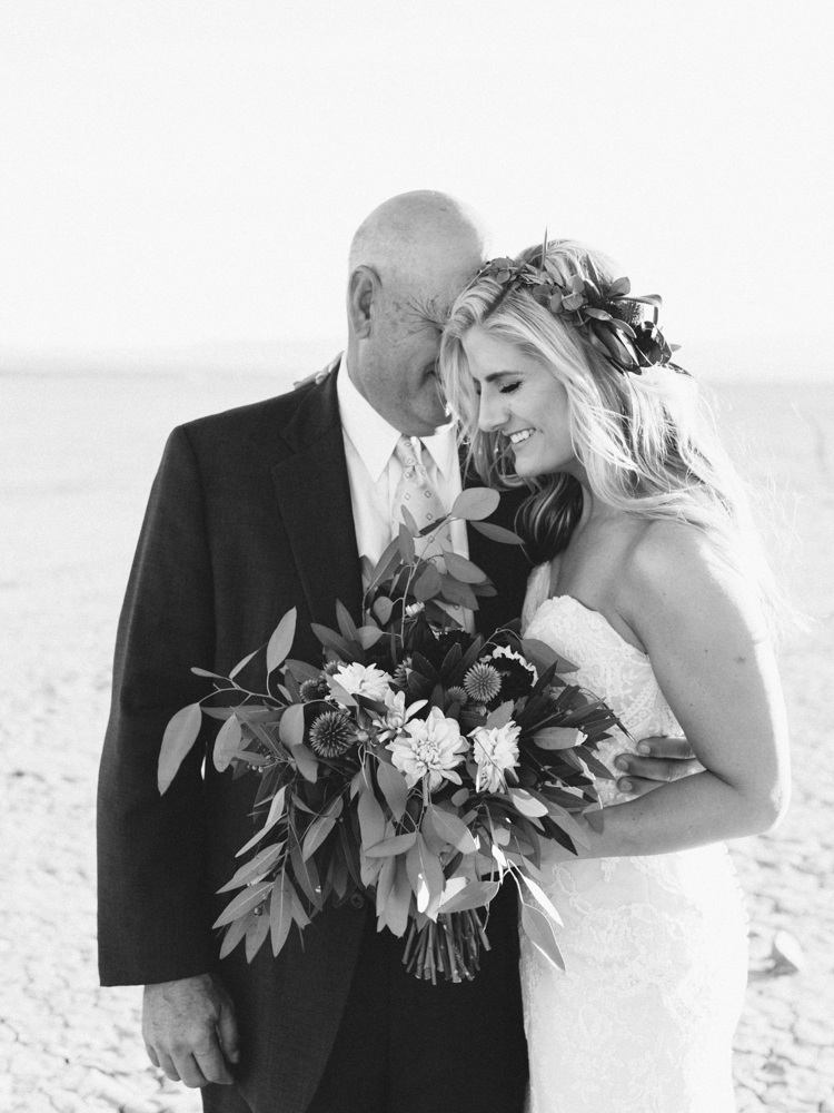 unconventional las vegas wedding | gaby j photography | dry lake bed wedding photo